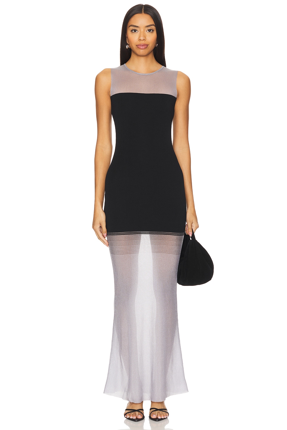 Karina Grimaldi Renata Knit Maxi Dress