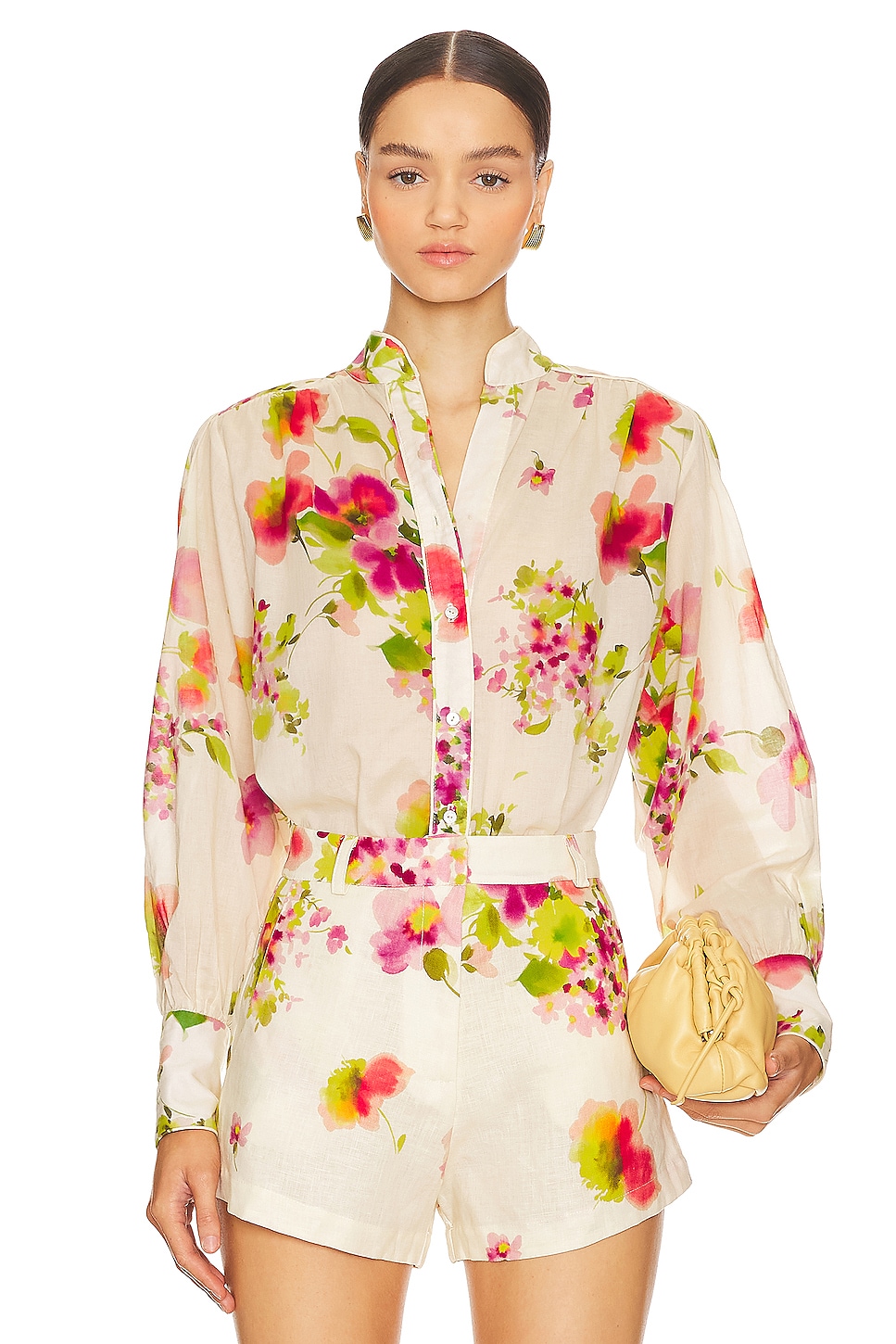 Karina Grimaldi Felicity Print Blouse