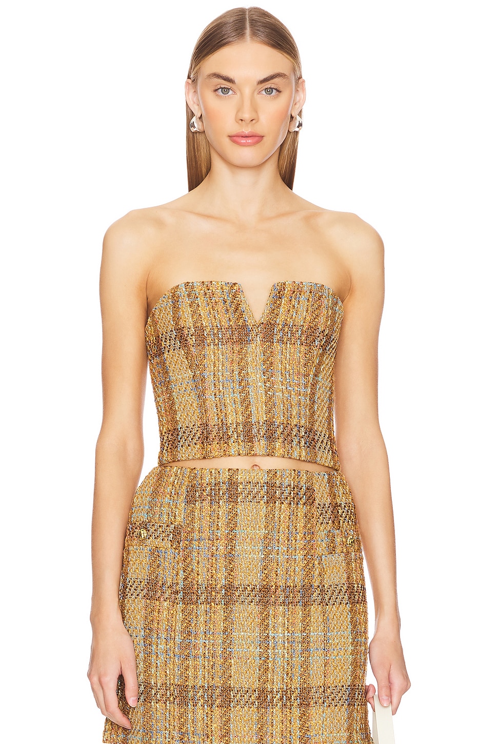 Karina Grimaldi Enelda Tweed Top