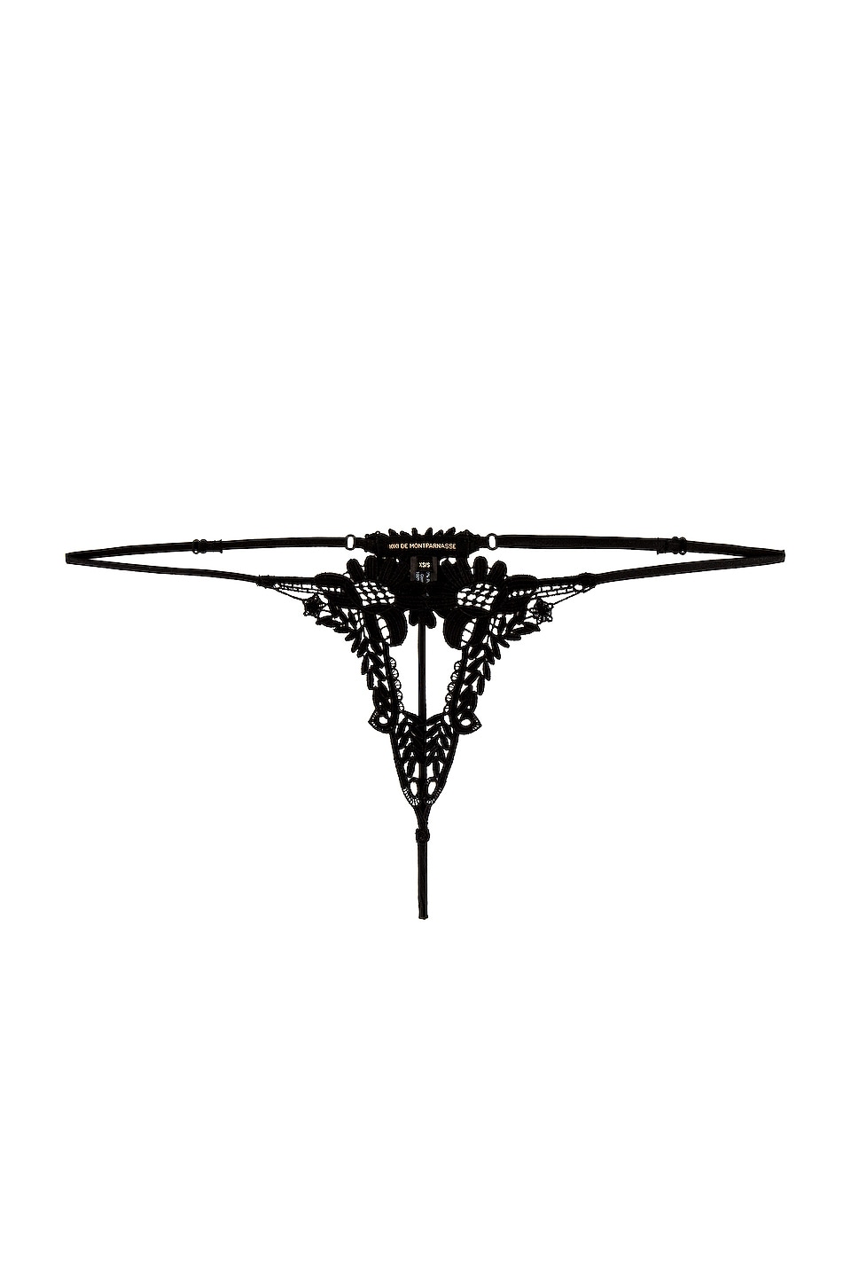 Kiki de Montparnasse Lace Ouvert Thong