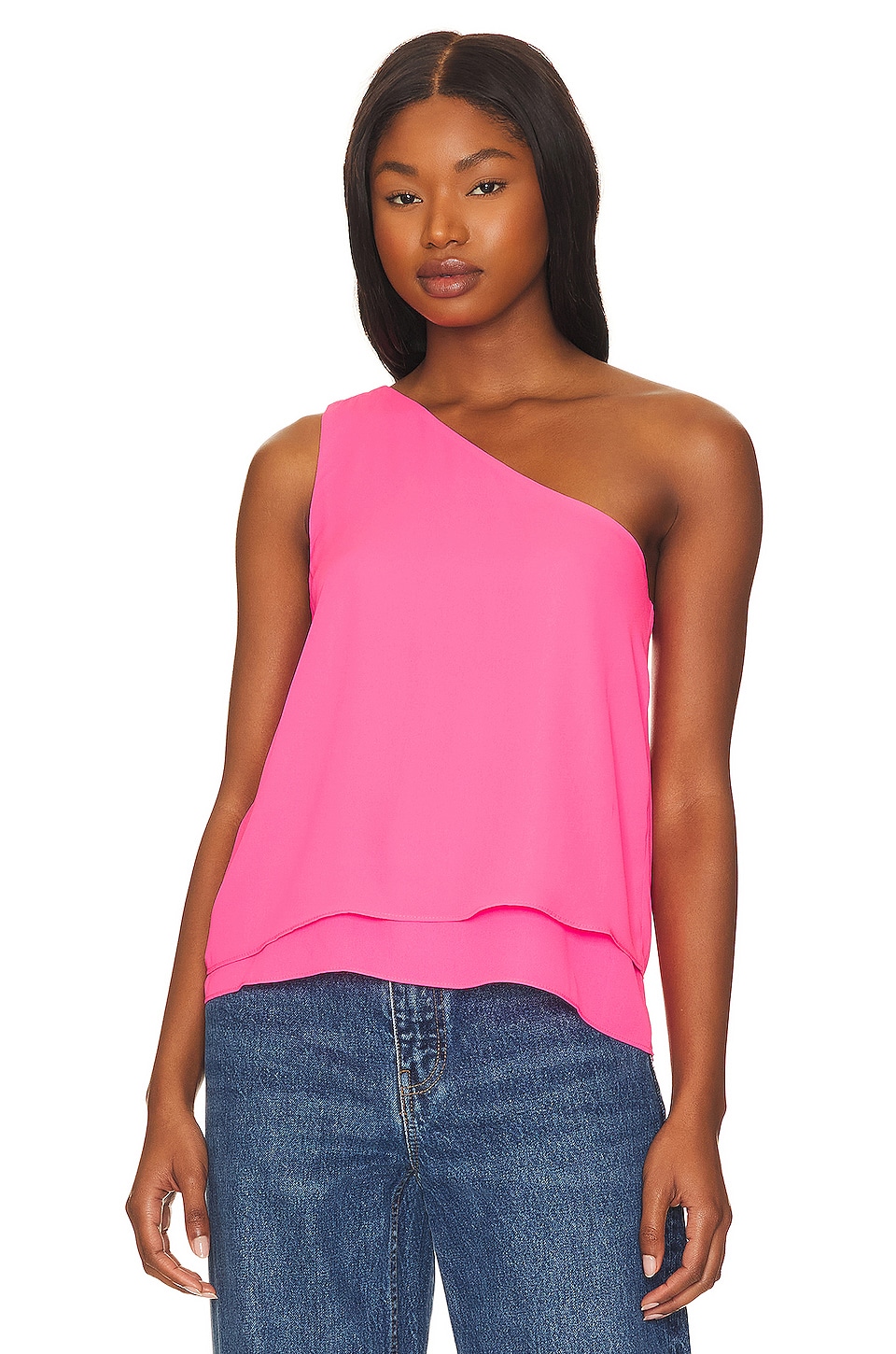 krisa One Shoulder Top