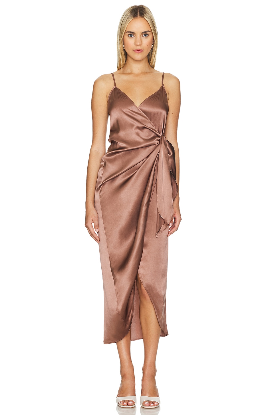 L'Academie Amilia Cami Wrap Dress