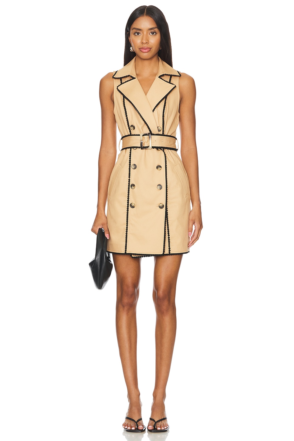 L'Academie Hale Trench Mini Dress