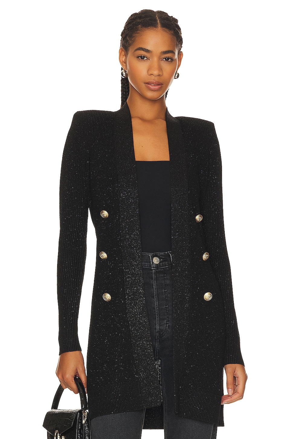 L'Academie Noe Double Breasted Cardi