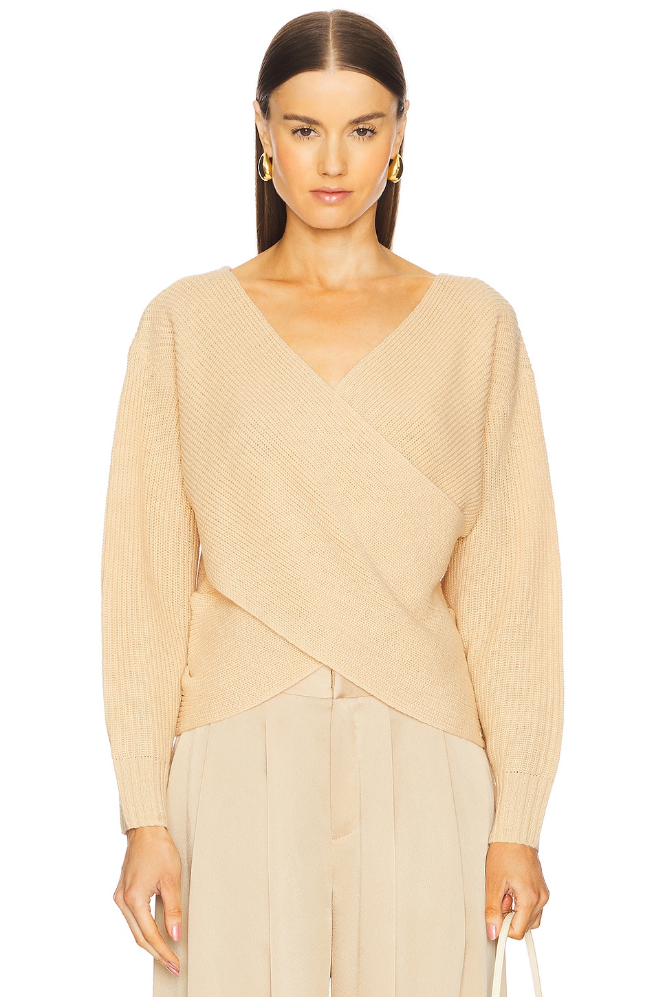 L'Academie Antonella Surplus Pullover Sweater