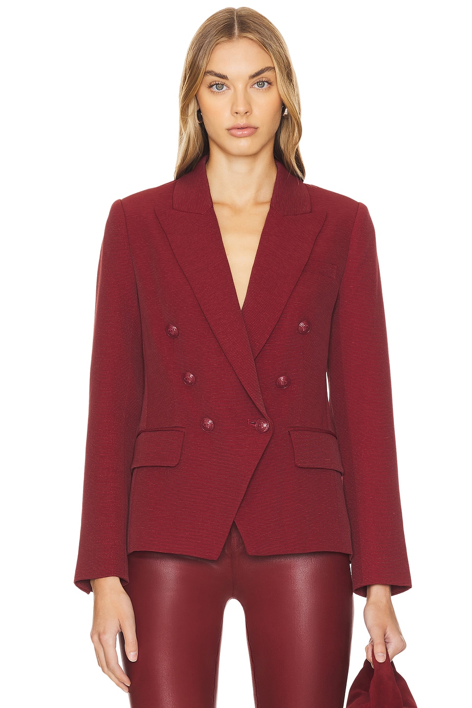 L'Academie Kenzie Double Breasted Blazer