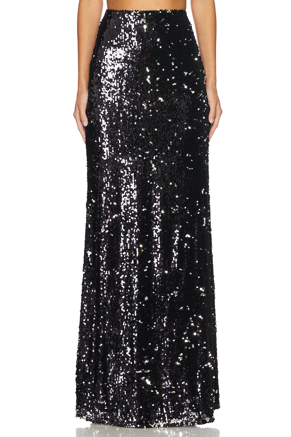 L'Academie Sequin Zeta Long Skirt