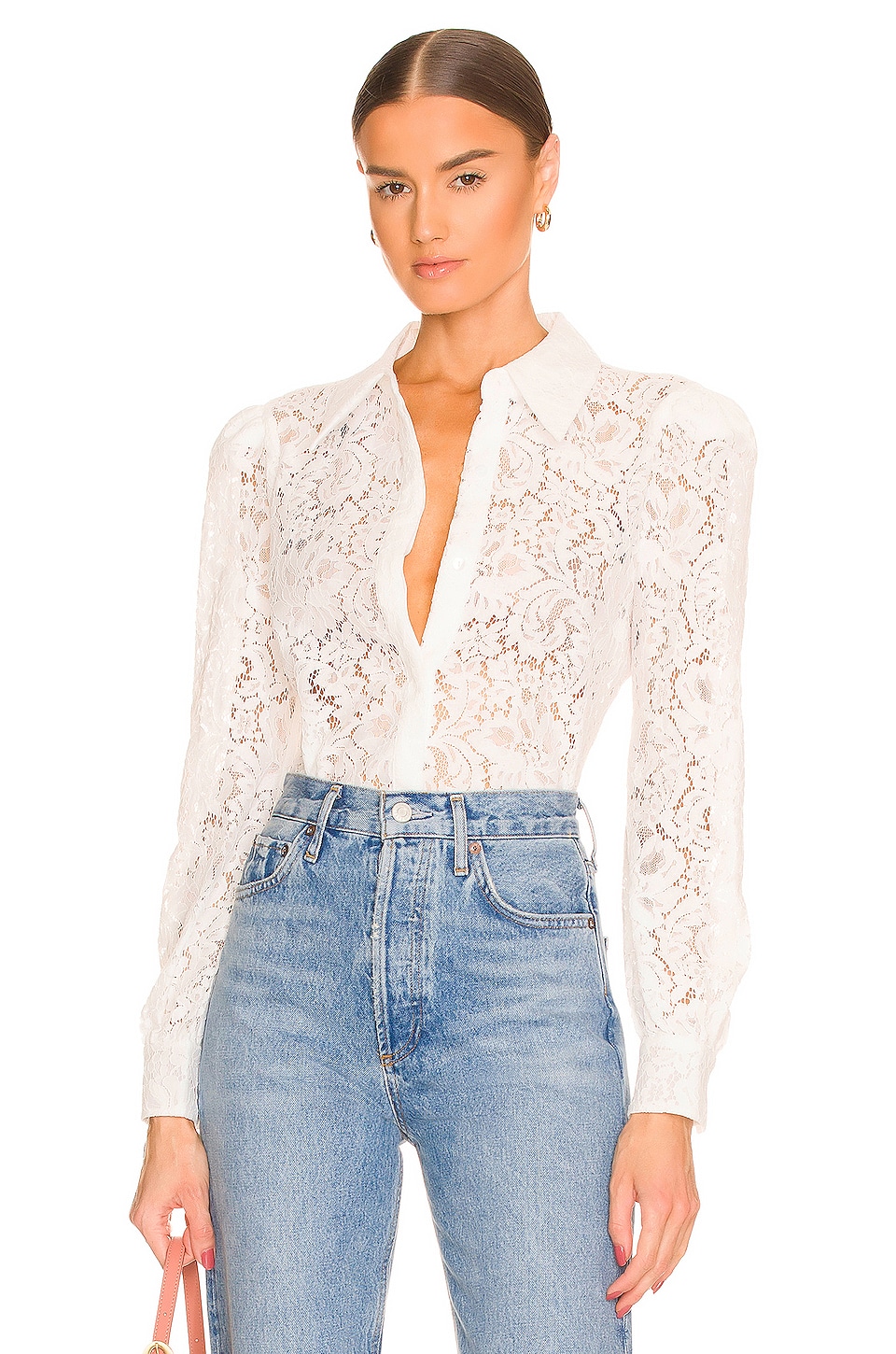 L'Academie Jenica Lace Blouse