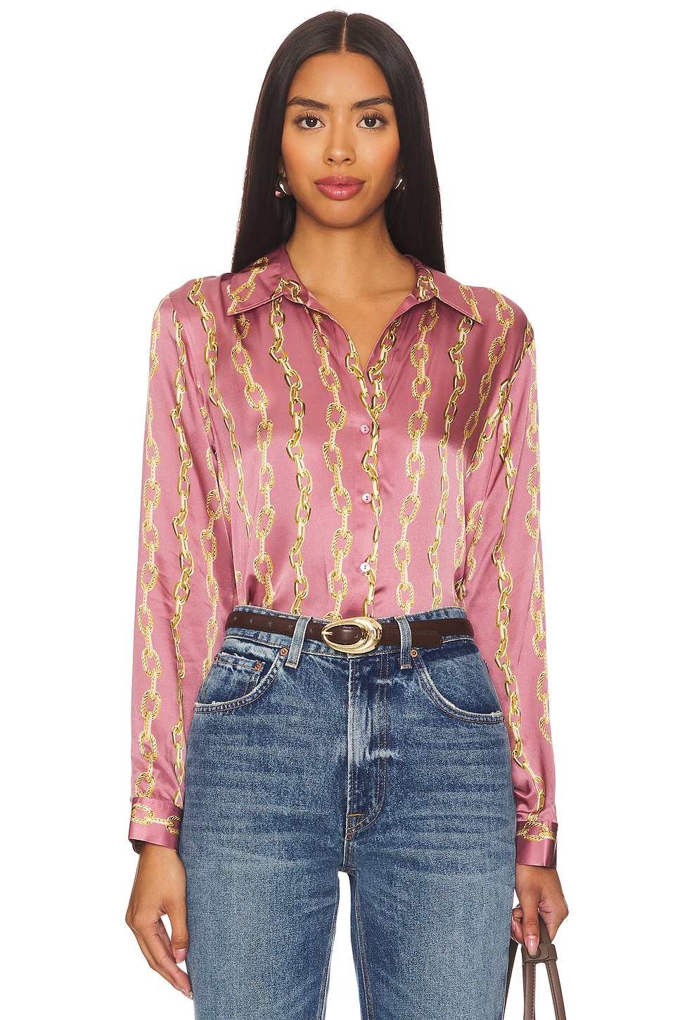 L'Academie Tyler Long Sleeve Blouse