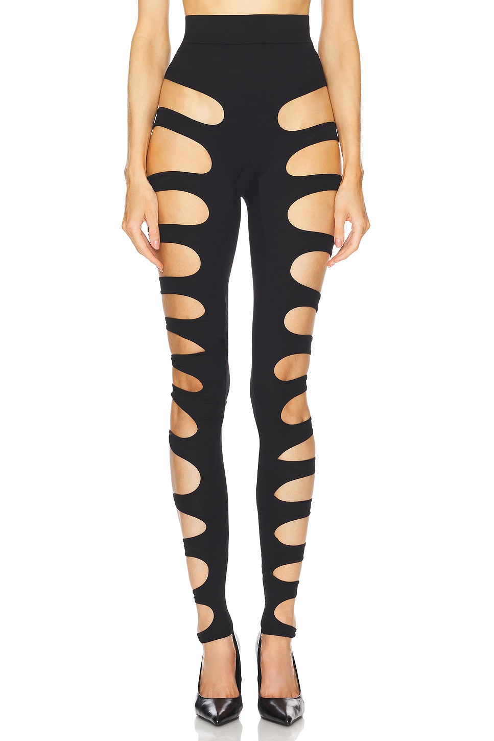 LaQuan Smith Cut Out Legging