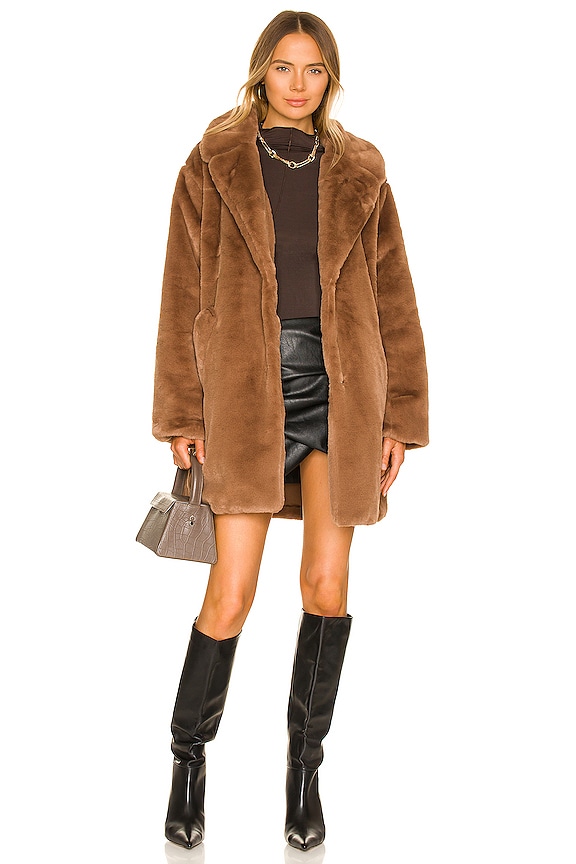 LAMARQUE Linnea Faux Fur Jacket