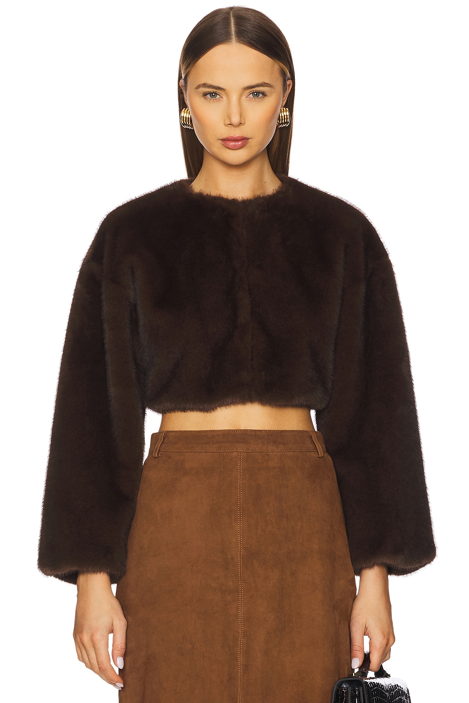 LAMARQUE Rowdie Faux Fur Jacket