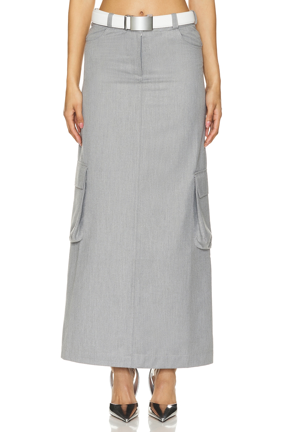 LADO BOKUCHAVA Cargo Maxi Skirt