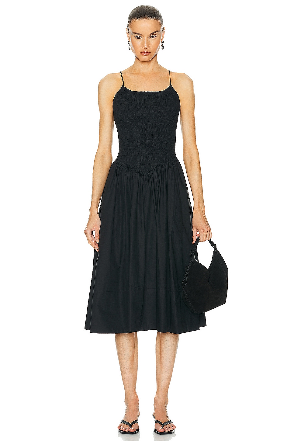 L'Academie by Marianna Armanda Poplin Midi Dress