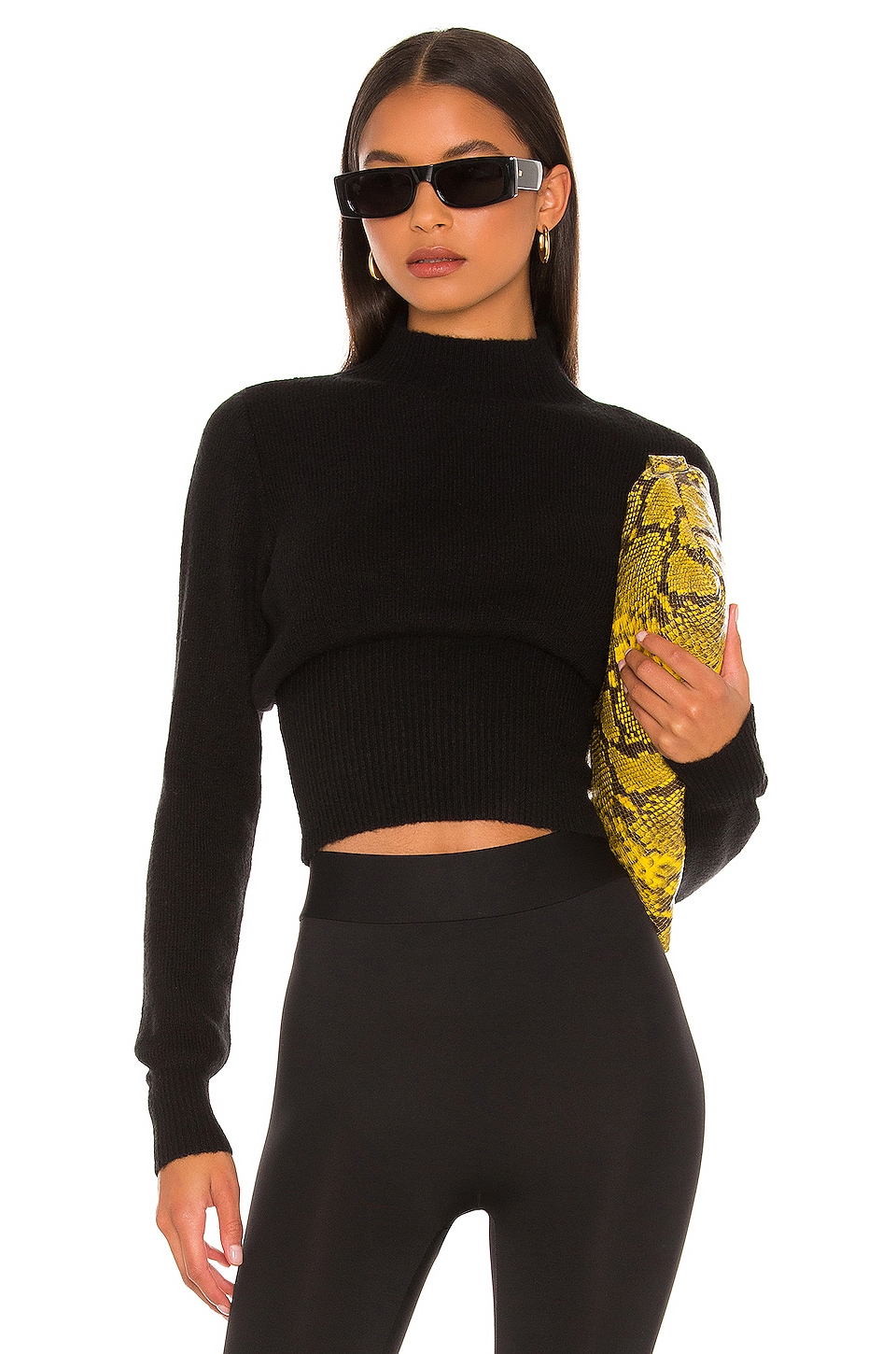 L'Academie Missie Mock Neck