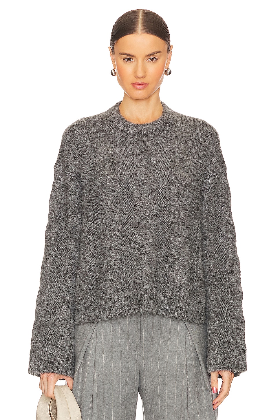 L'Academie Adria Cable Sweater