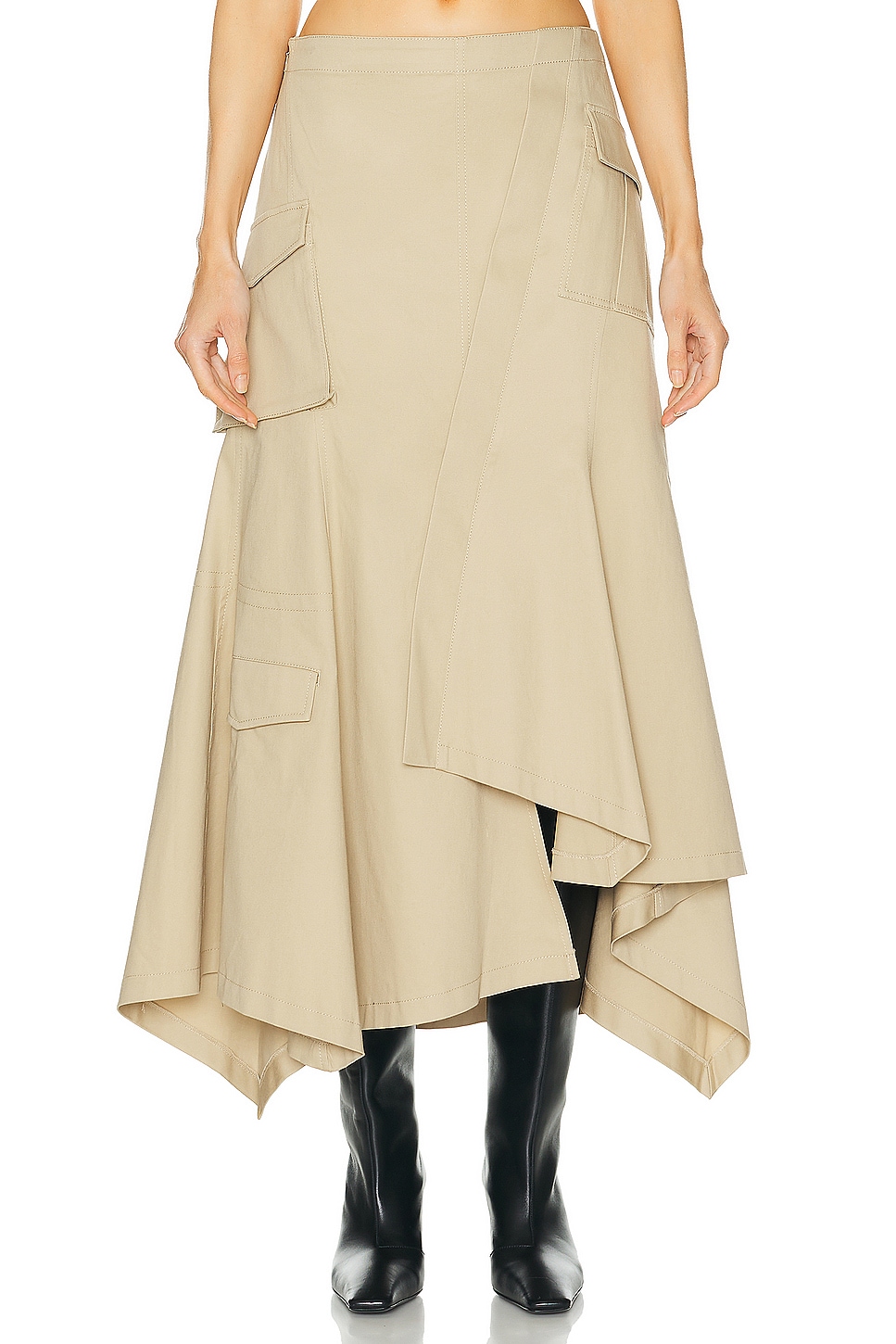 L'Academie by Marianna Noma Midi Skirt