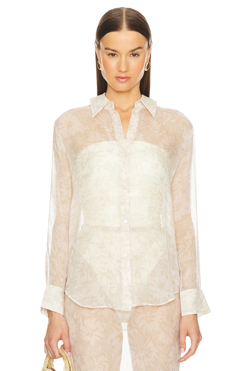 L'Academie by Marianna Capucine Silk Shirt