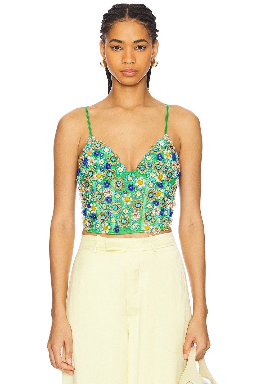 LA FUORI Mossy Meadow Bustier