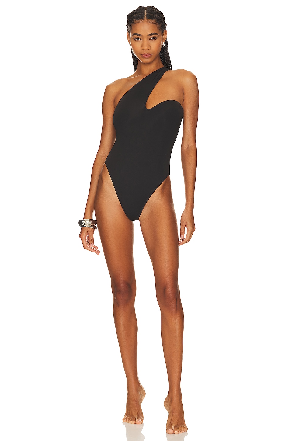 YEVRAH SWIM Antibes One Shoulder One Piece