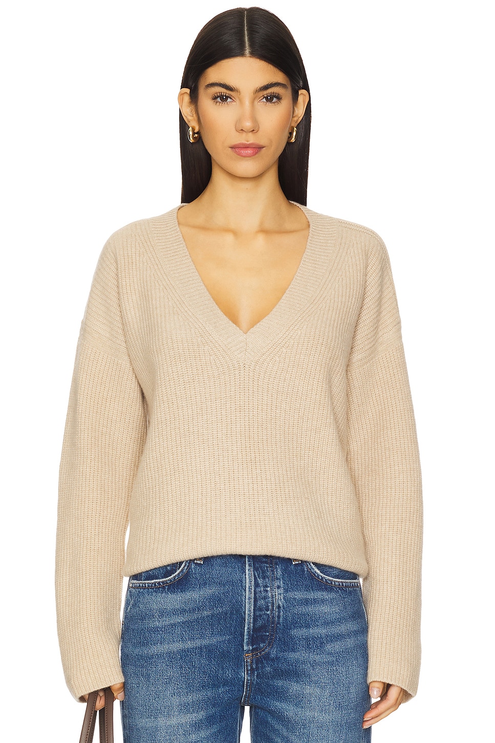 La Ligne Toujours Mini V Neck Sweater