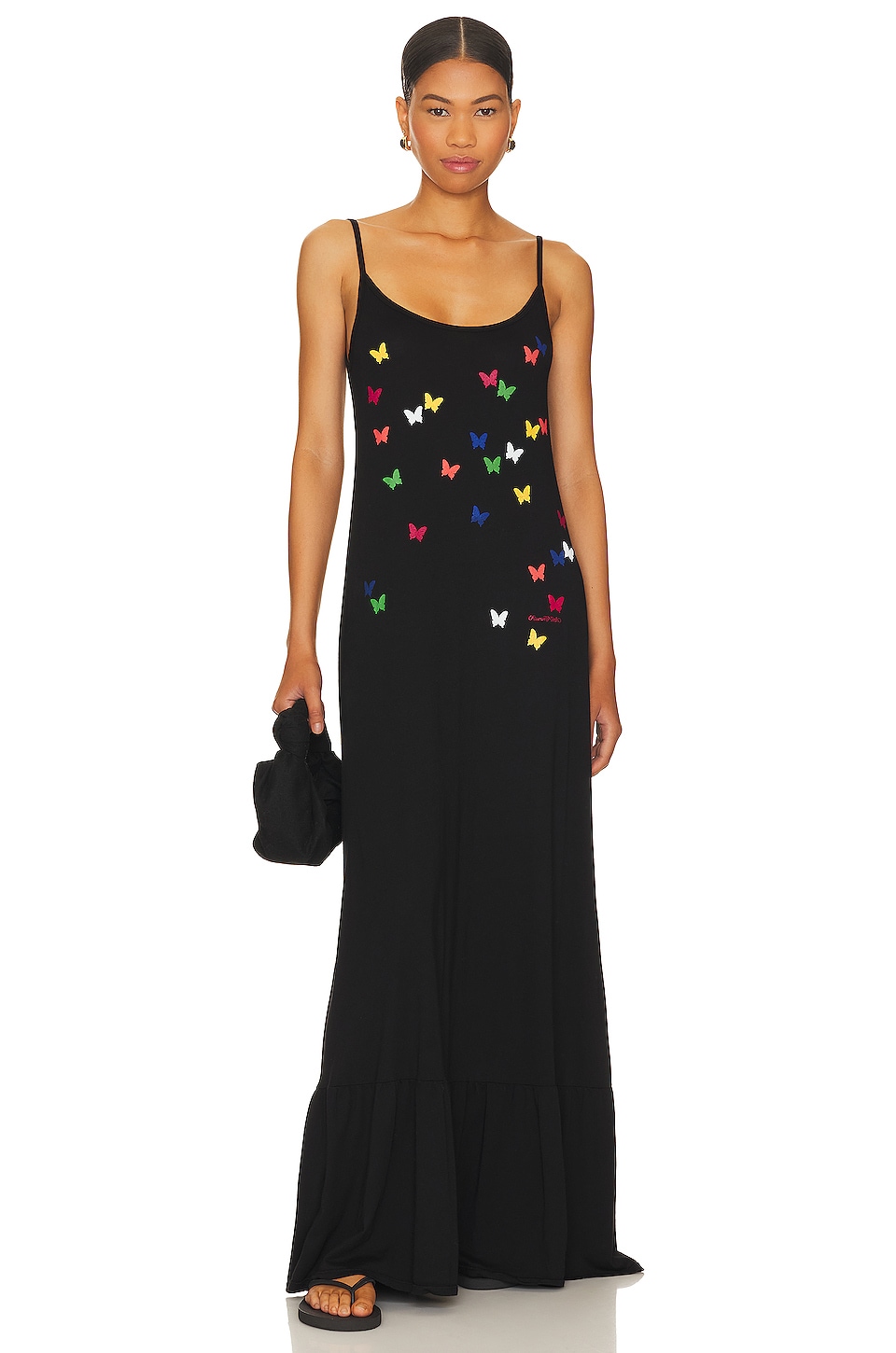 Lauren Moshi Beatrix Mini Butterflies Maxi Dress