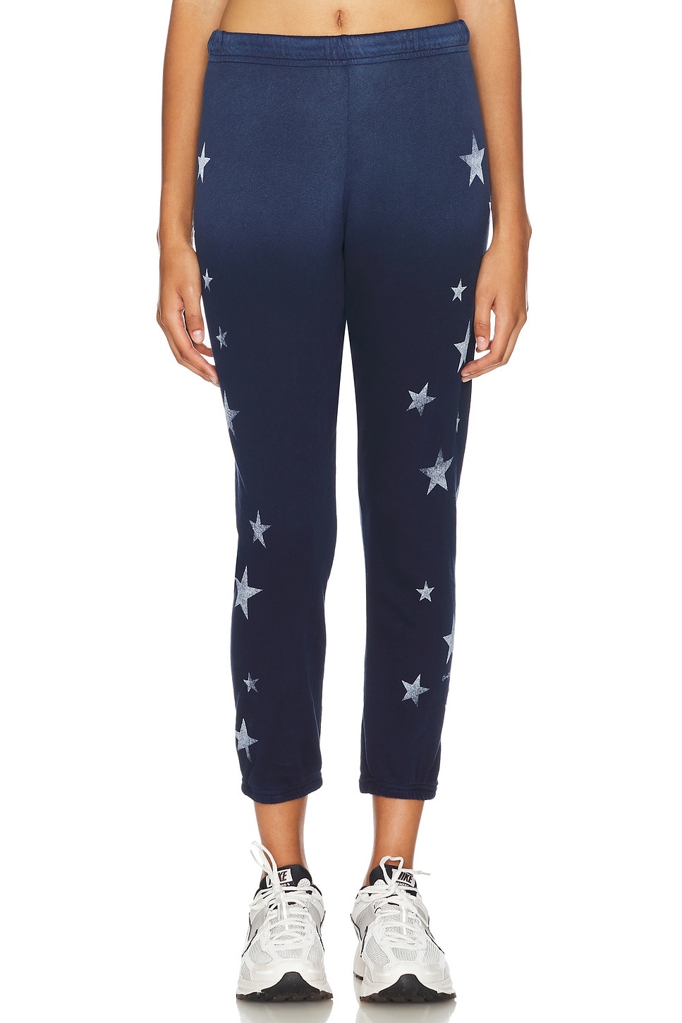 Lauren Moshi Alana Crop Sweatpant Vintage Stars