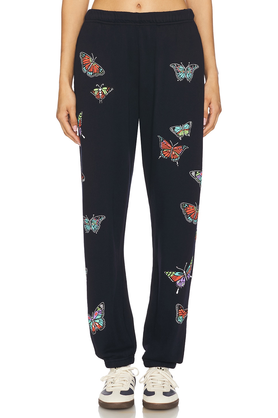 Lauren Moshi Chantria Vintage Butterflies Sweatpant