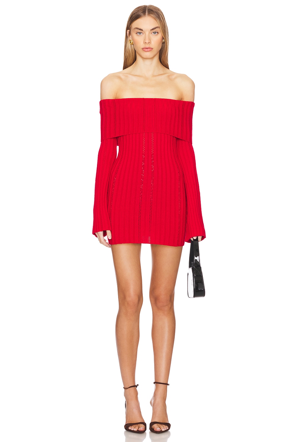 LOBA Elba Off The Shoulder Mini Dress