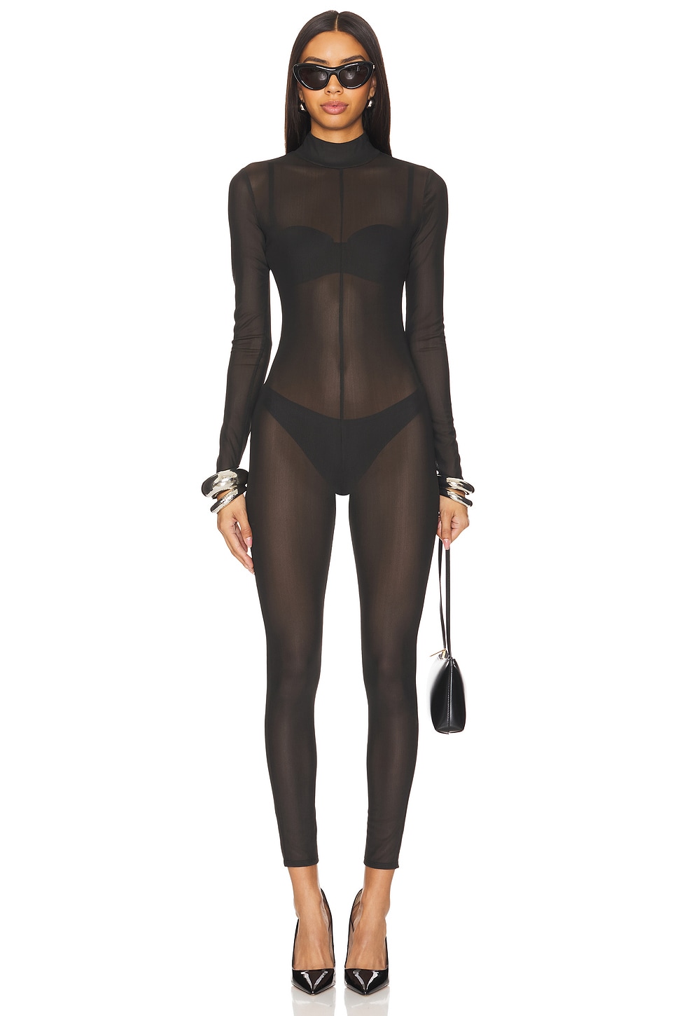 Lovers and Friends Rumi Mesh Jumpsuit