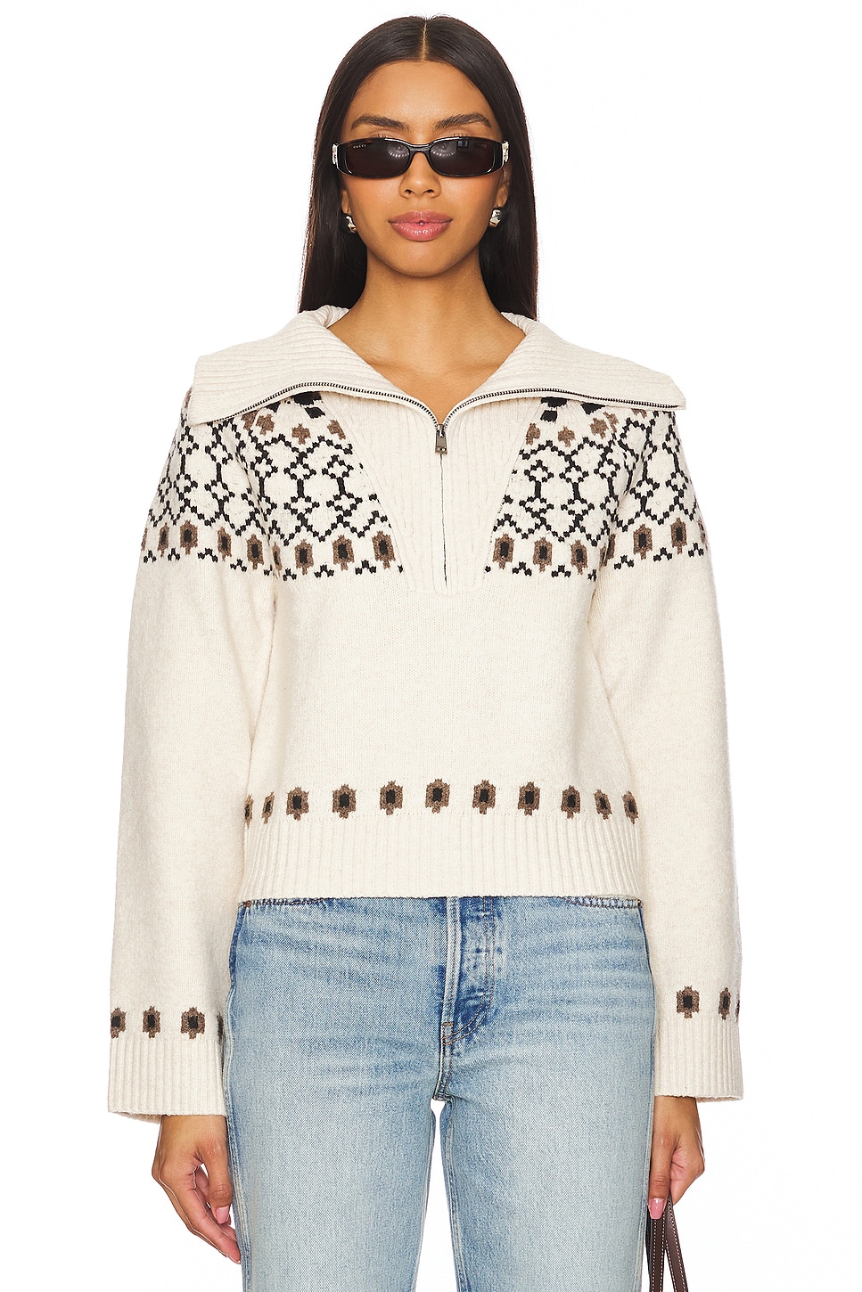 Lovers and Friends Ravina Fairisle Sweater