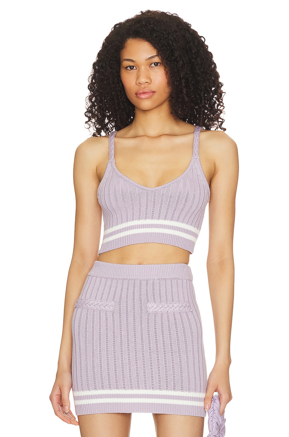 Lovers and Friends Alize Cropped Knit Tank