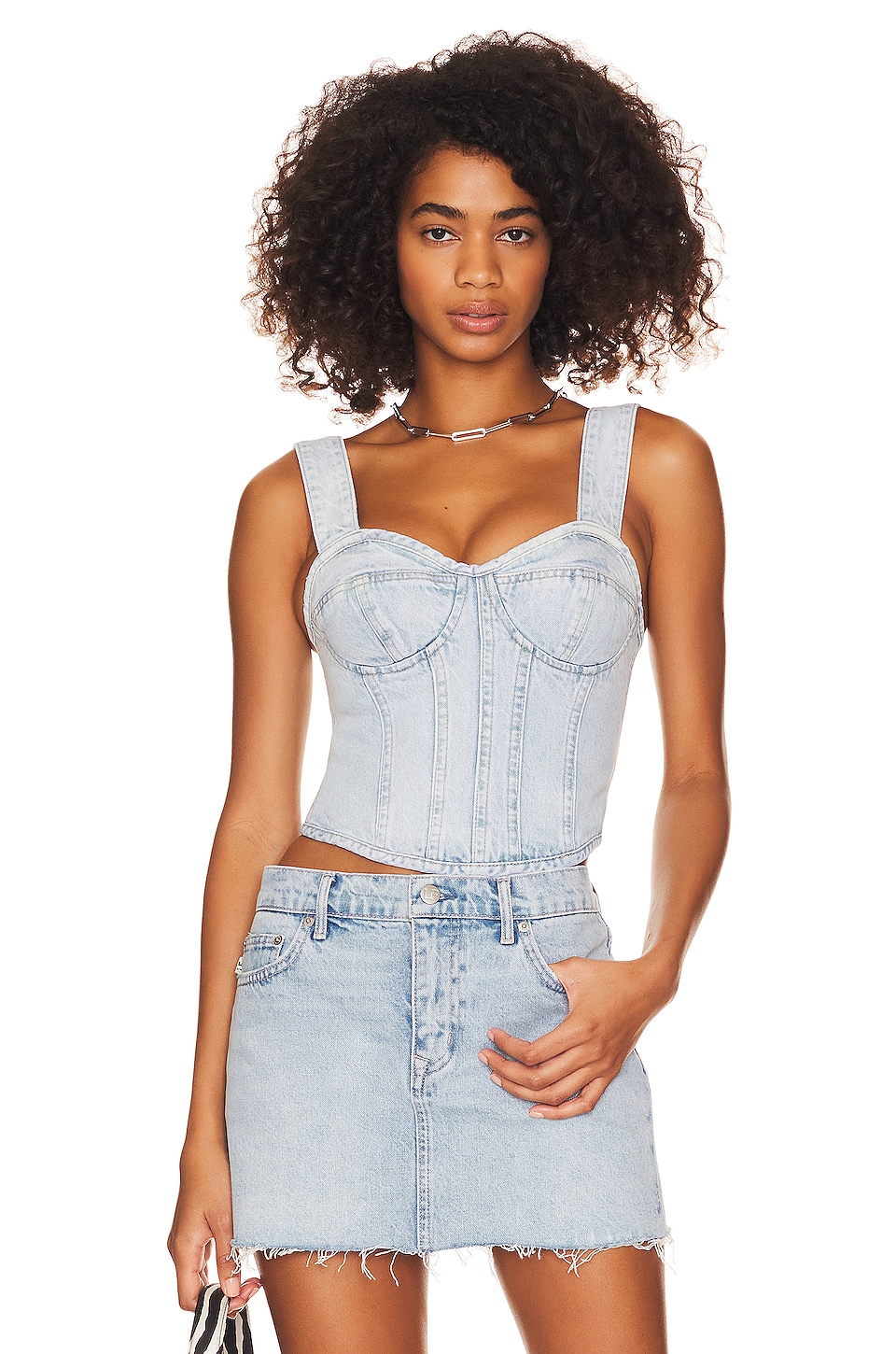 Lovers and Friends Kit Bustier Halter Top