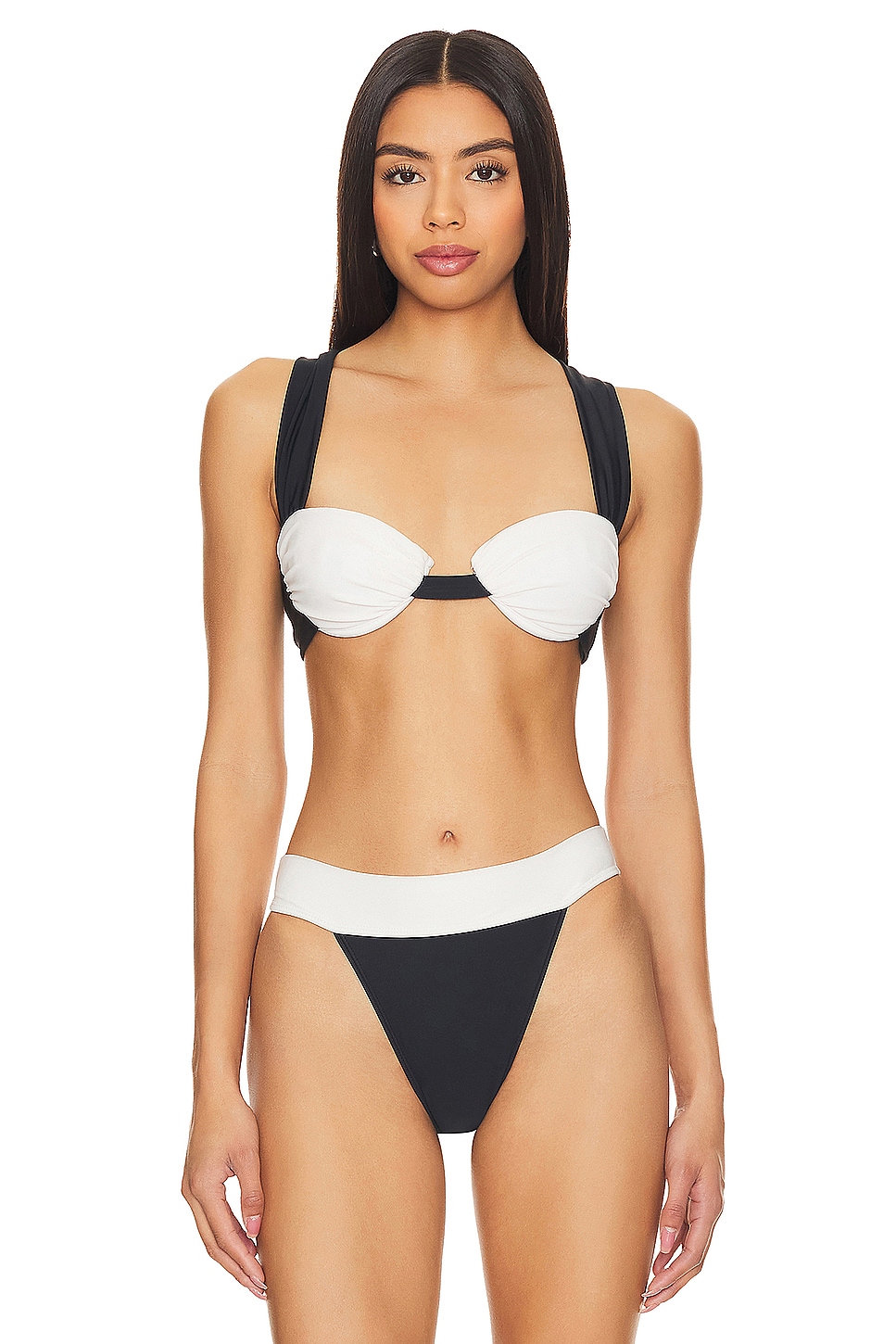 Lovers and Friends Kula Ruched Swim Top