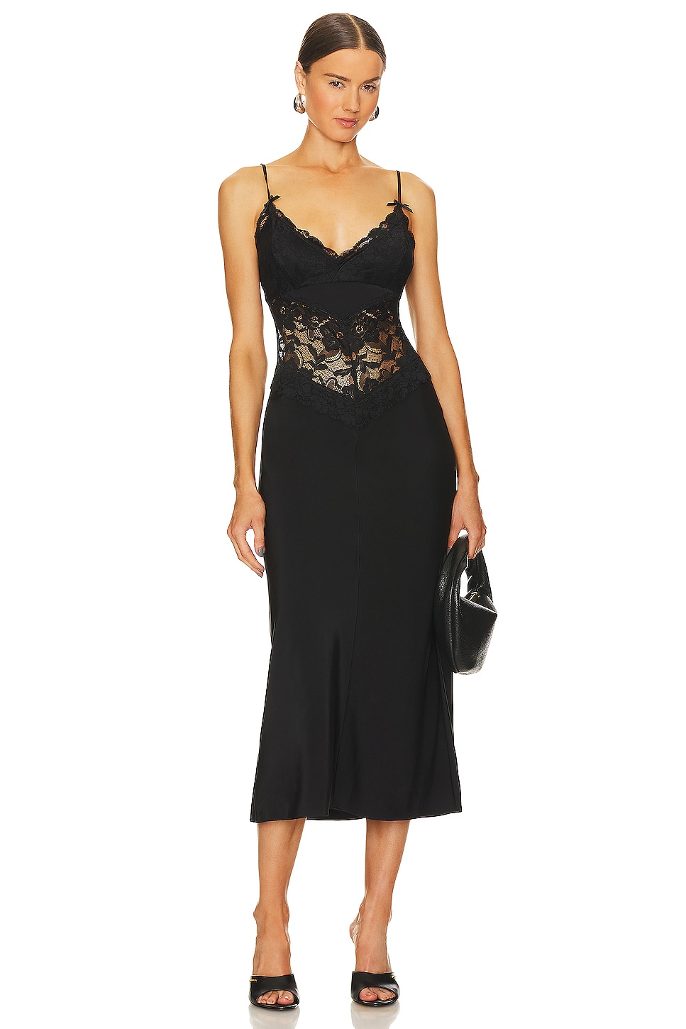 LPA Donna Lace Slip Dress