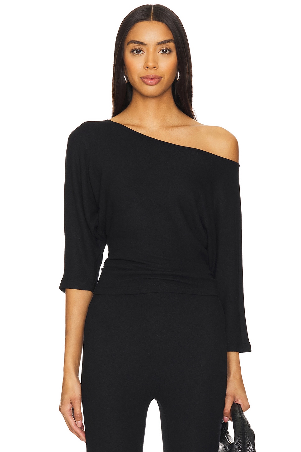 LESET Lauren Off Shoulder Top