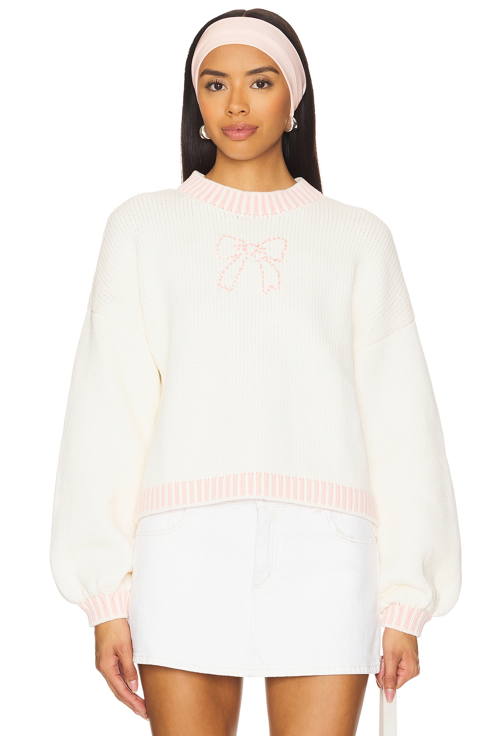 MAJORELLE Rory Bow Sweater