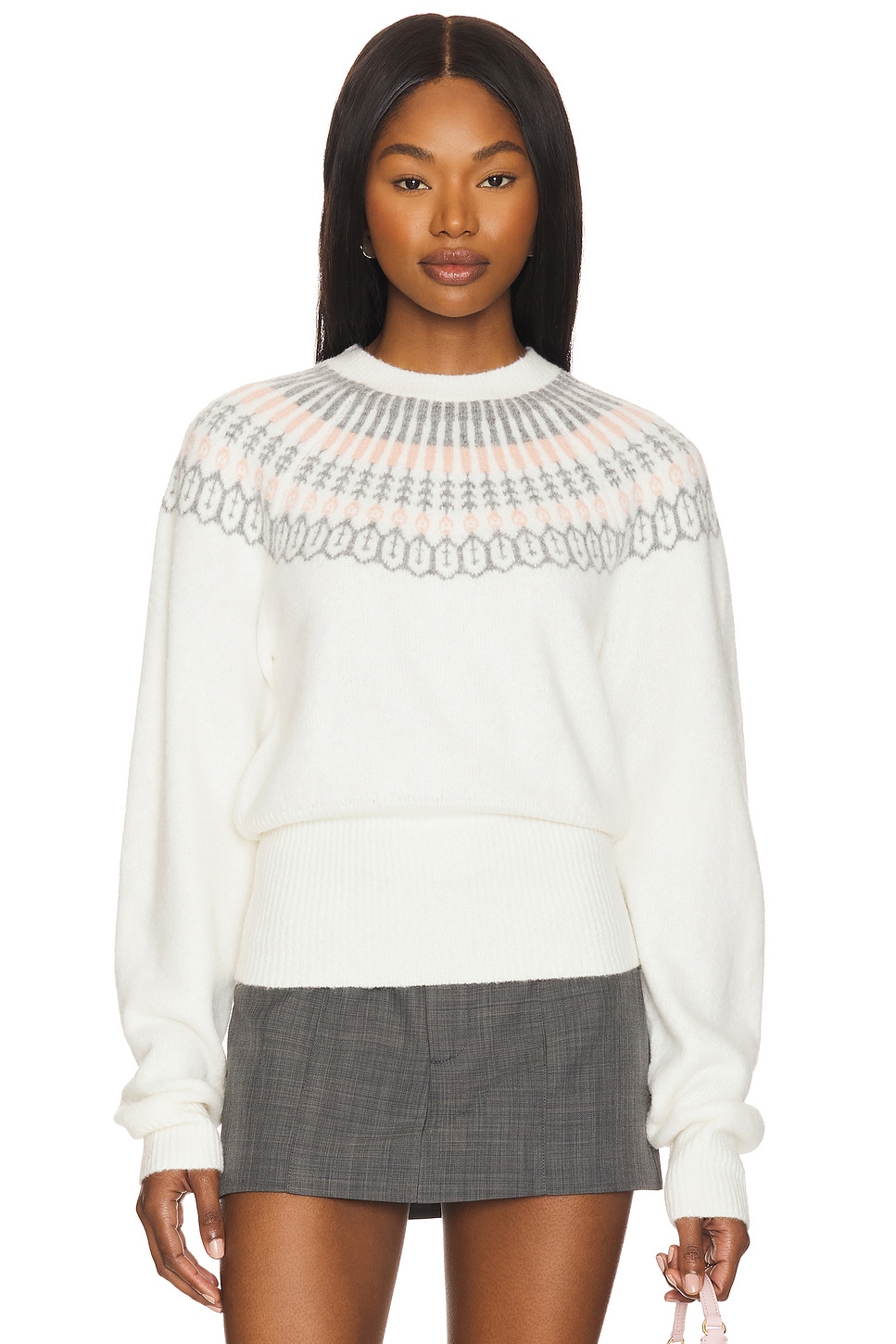 MAJORELLE Emilea Fairisle Sweater