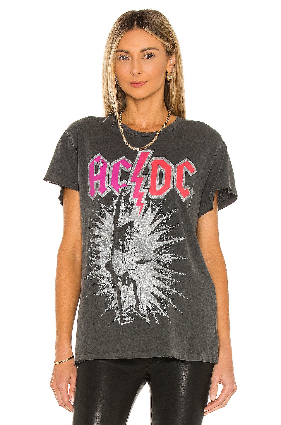 Madeworn ACDC Tee in Black