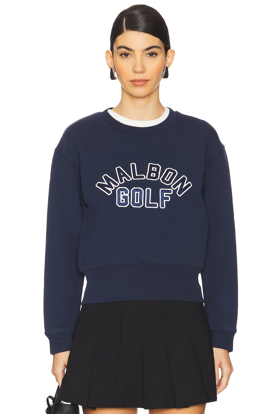 Malbon Golf Ivy Crewneck Sweatshirt