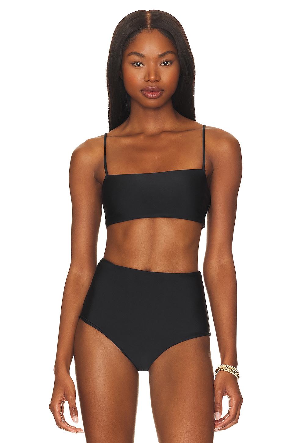 MIKOH Strength Shelly Bikini Top