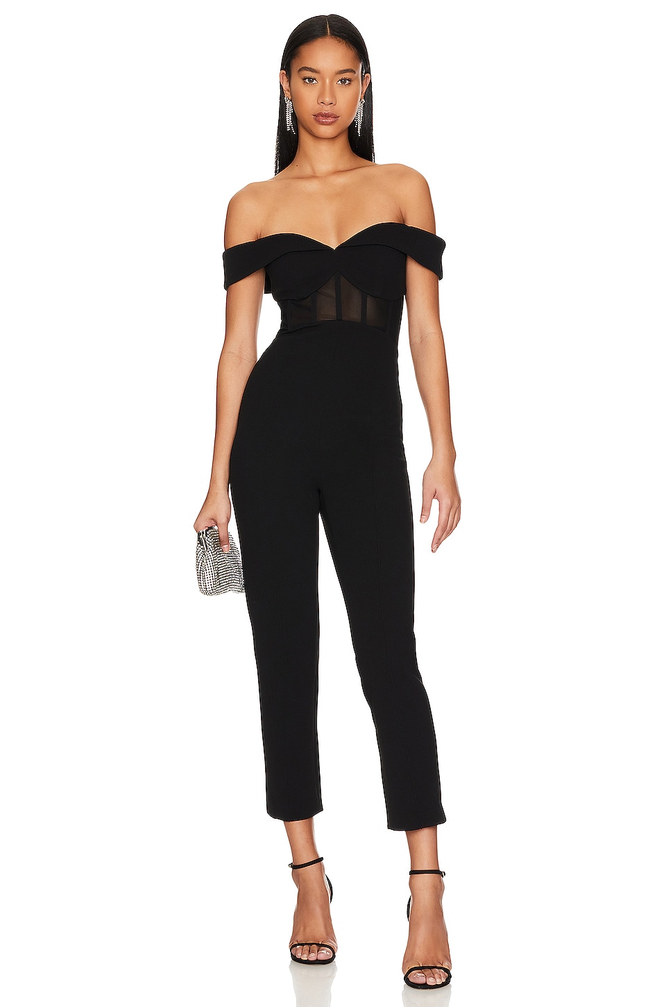 MISHA Colby Bonded Jumpsuit