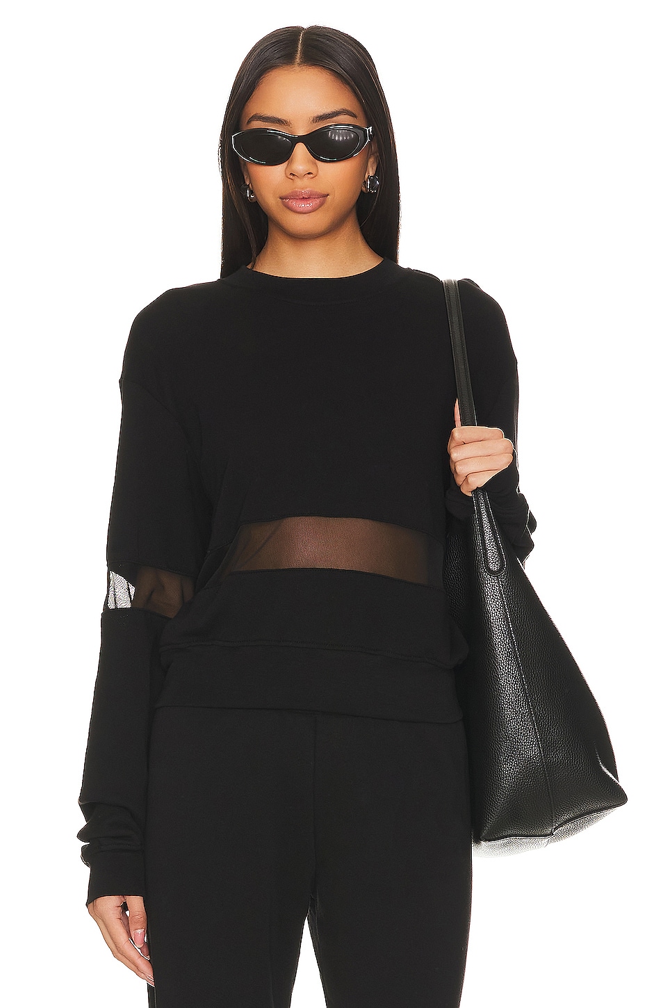 Michael Lauren Inacio Pullover With Mesh