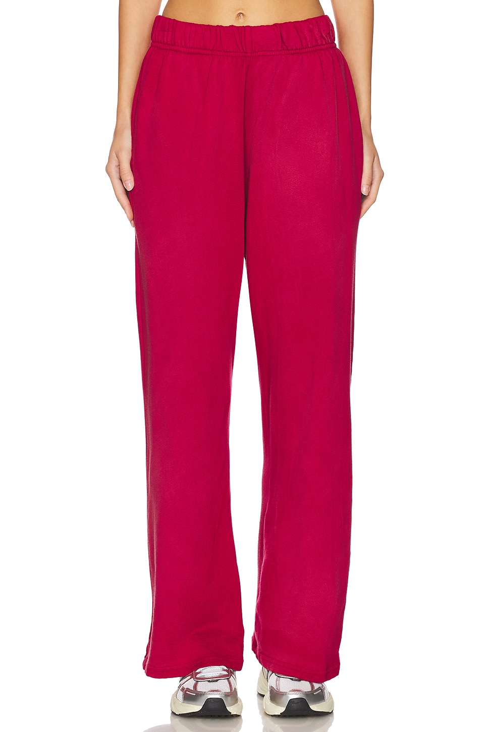 Michael Lauren Mabel Wide Leg Pant With Side Pocket