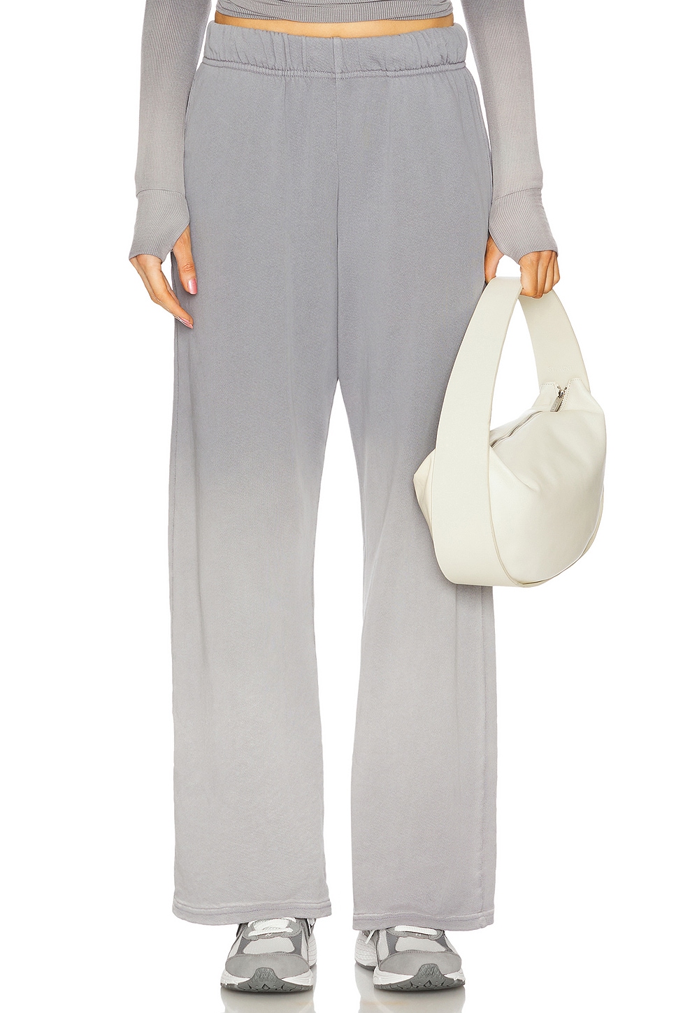 Michael Lauren Mabel Wide Leg Pant With Side Pocket