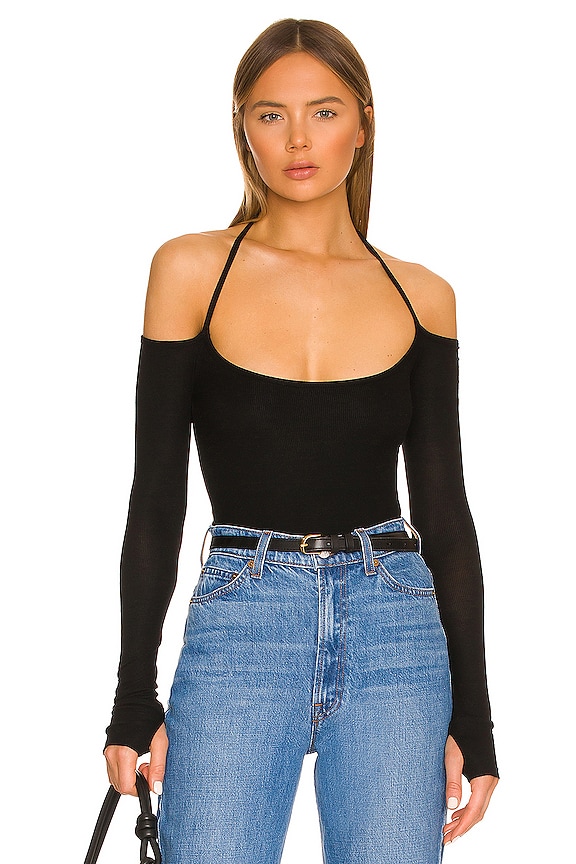 Michael Lauren Dave Halter Neck Top