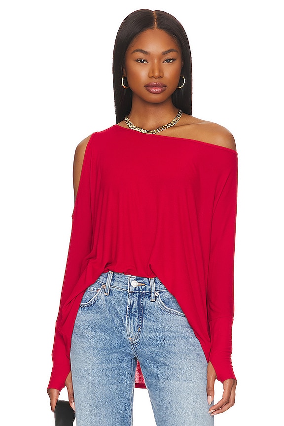 Michael Lauren Cold Shoulder Long Sleeve