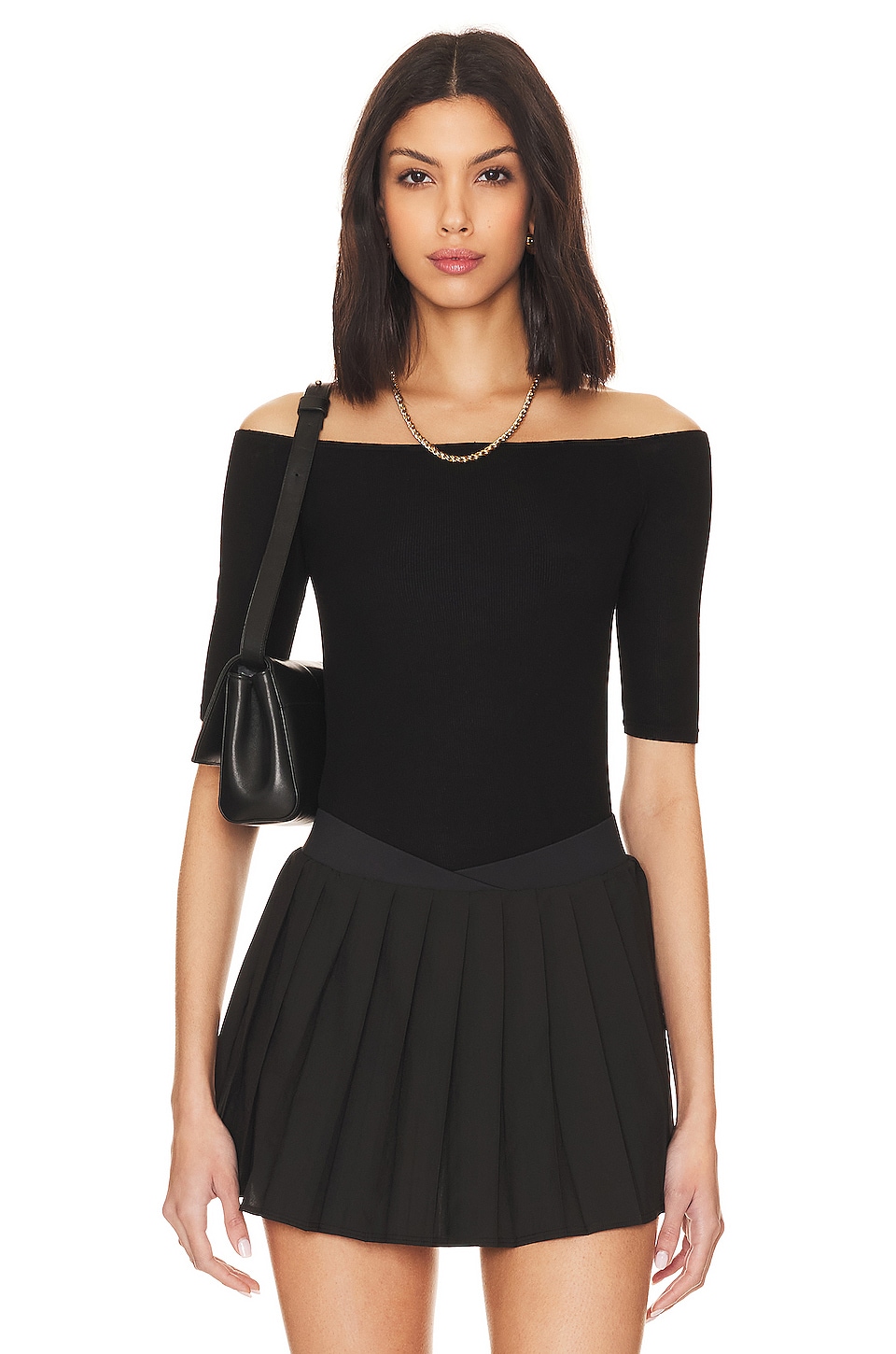 Michael Lauren Carleton Off Shoulder Top