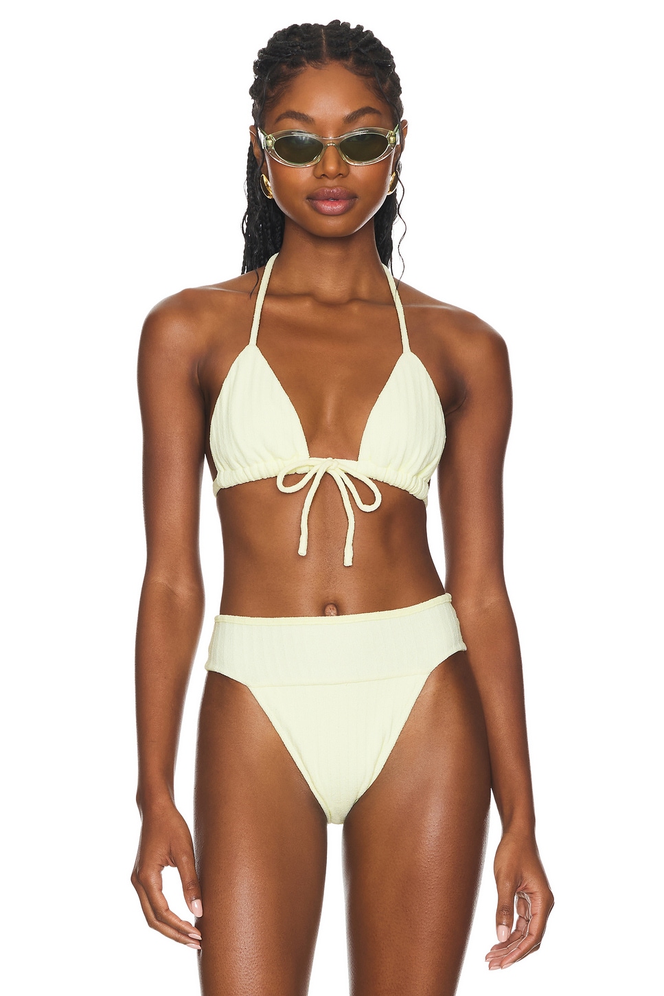 Montce Swim Triangle Ties Variation Bikini Top