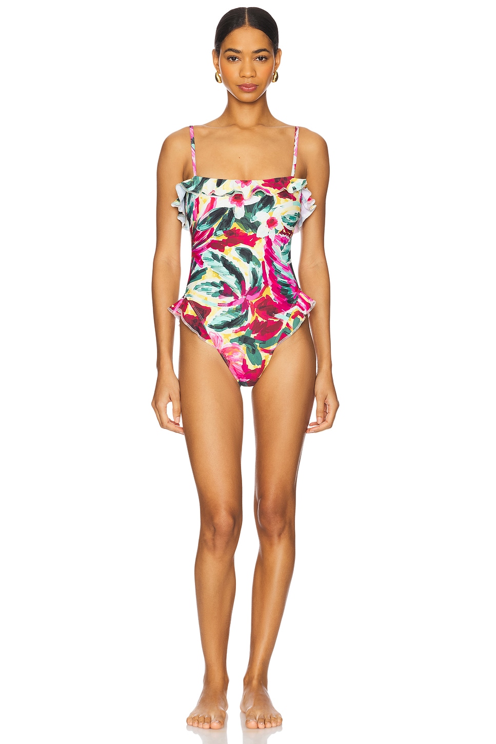 Montce Swim Jacelyn Ruffle One Piece